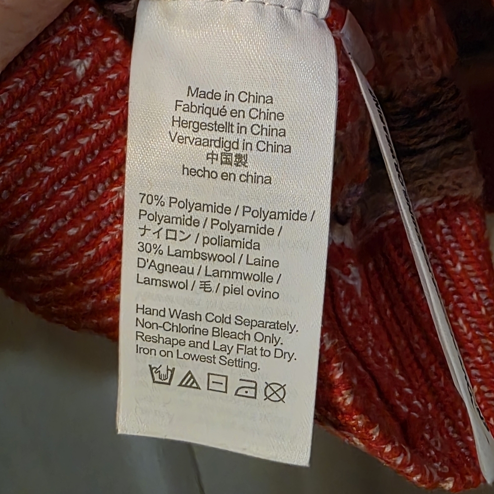 J. Crew Fair Isle Cropped Crewneck Sweater in Bright Cerise Peony - Picture 5 of 5